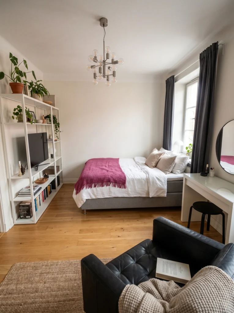 Mini Studio Apartment Modern Decor Ideas