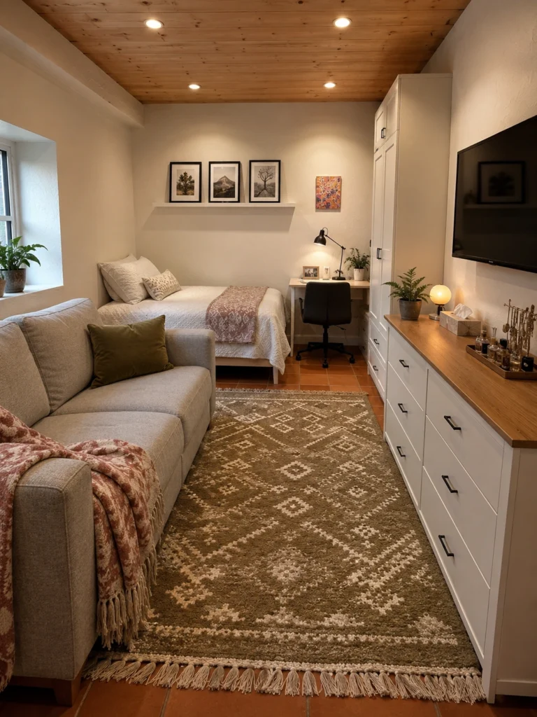How to Create a Bedroom in a Studio Apartment