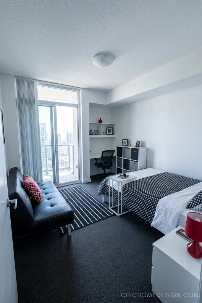 Mini Studio Apartment Curtain Ideas