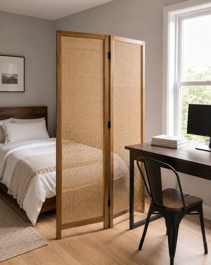 Folding Room Divider Ideas for Studio Apartments