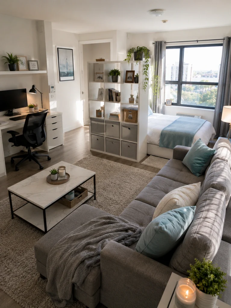 Studio Apartment Divider Ideas That Are Perfect for Renters