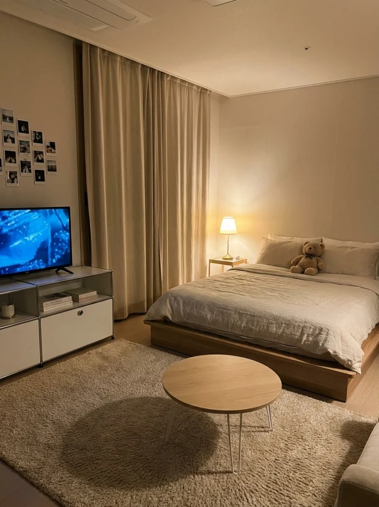 Studio Apartment Bedroom Lighting Ideas