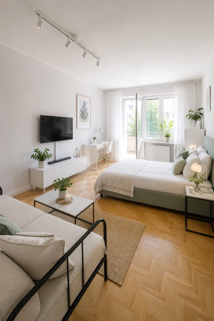 Mini Studio Apartment Minimalist Ideas 