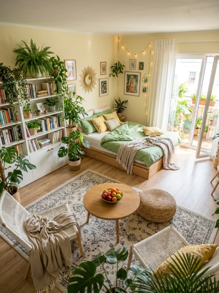 Mini Studio Apartment Plant Ideas