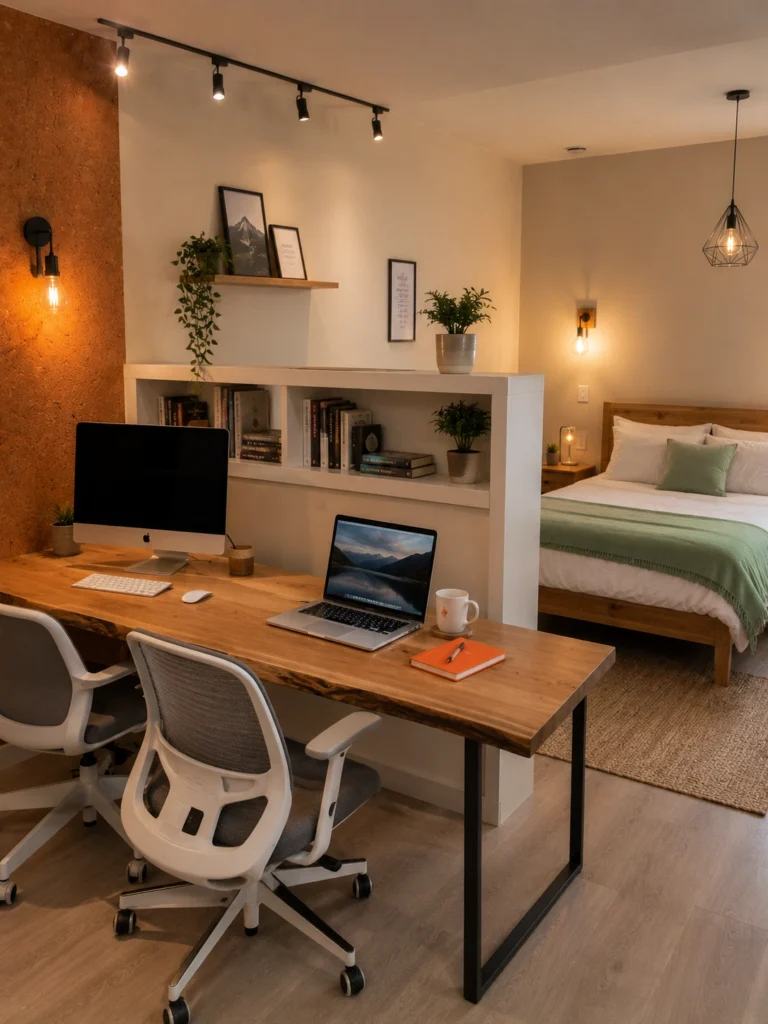 Studio Apartment Bedroom Lighting Ideas