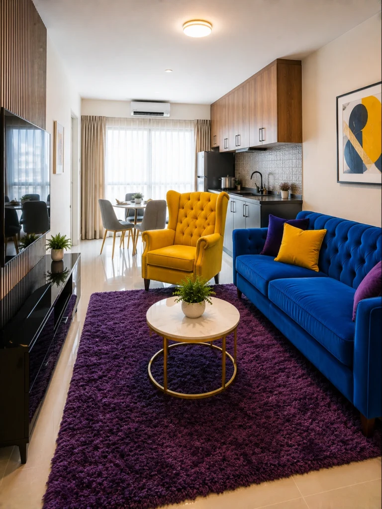 What Colors Make a Studio Apartment Look Bigger