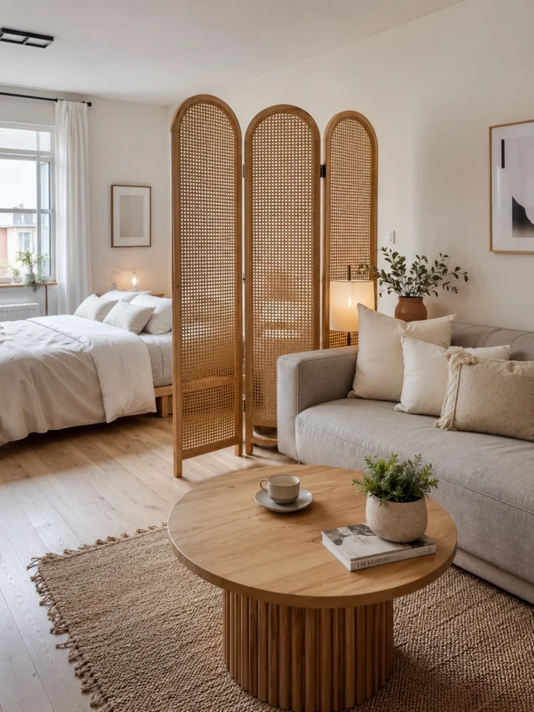 Studio Apartment Temporary Divider Ideas