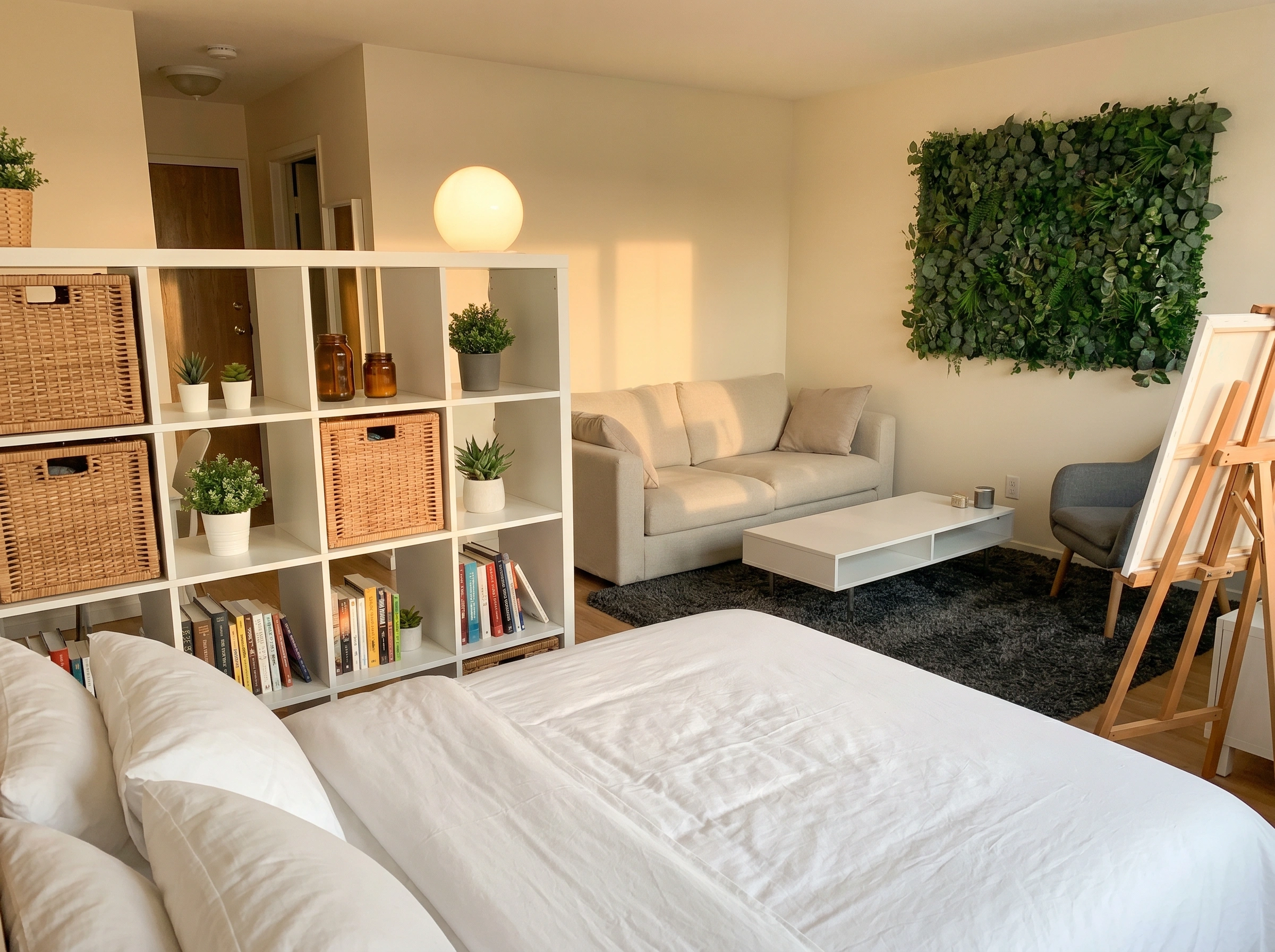 How Do I Organize a Tiny Studio Apartment