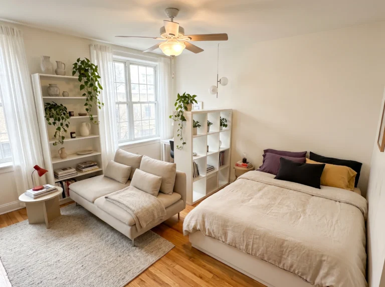 How to Create a Bedroom in a Studio Apartment