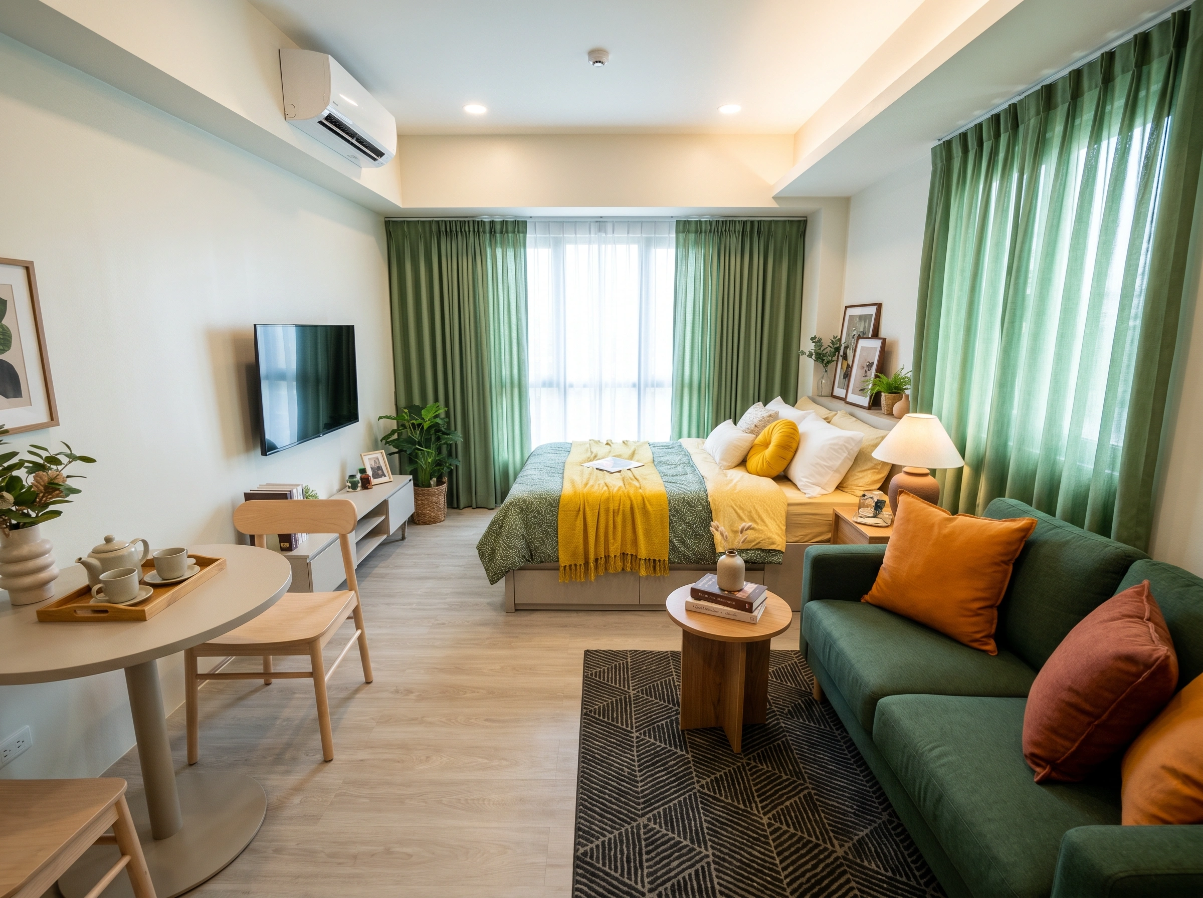 Mini Studio Apartment Inspiration Ideas