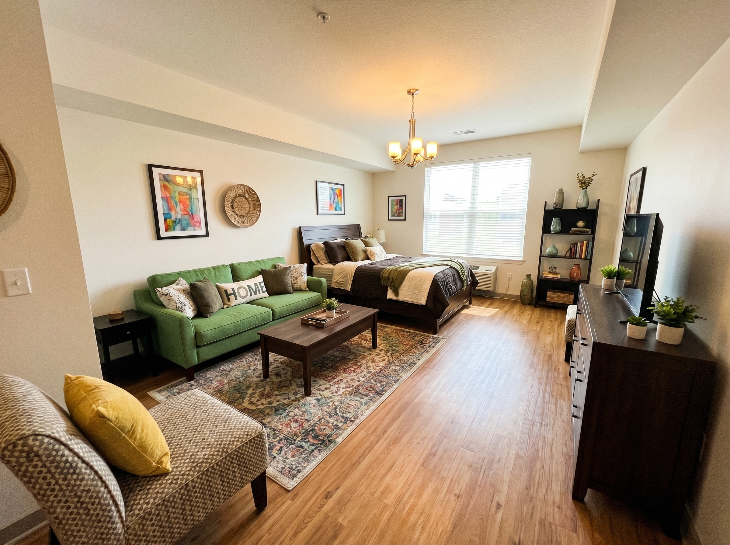 Studio Apartment Bedroom Cozy Ideas