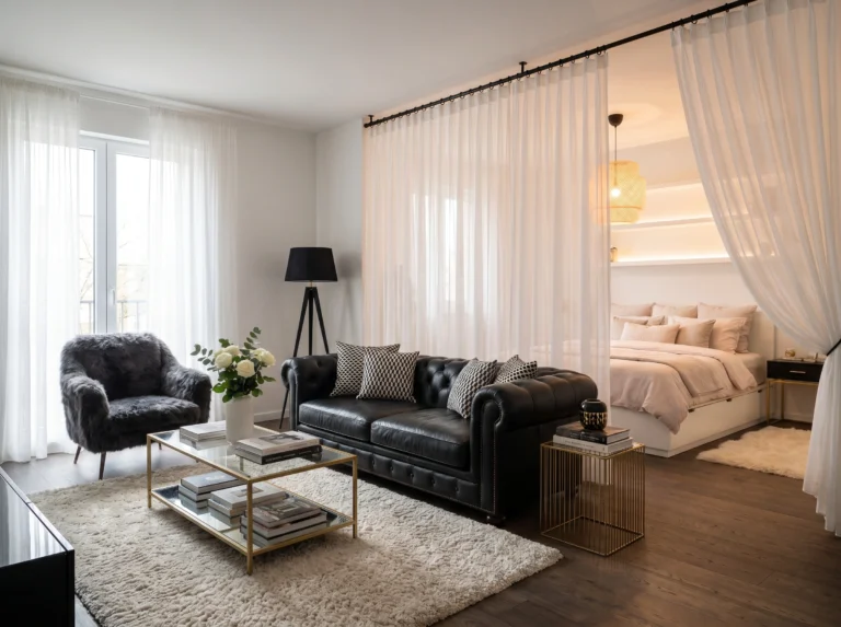Studio Apartment Bedroom Privacy Ideas