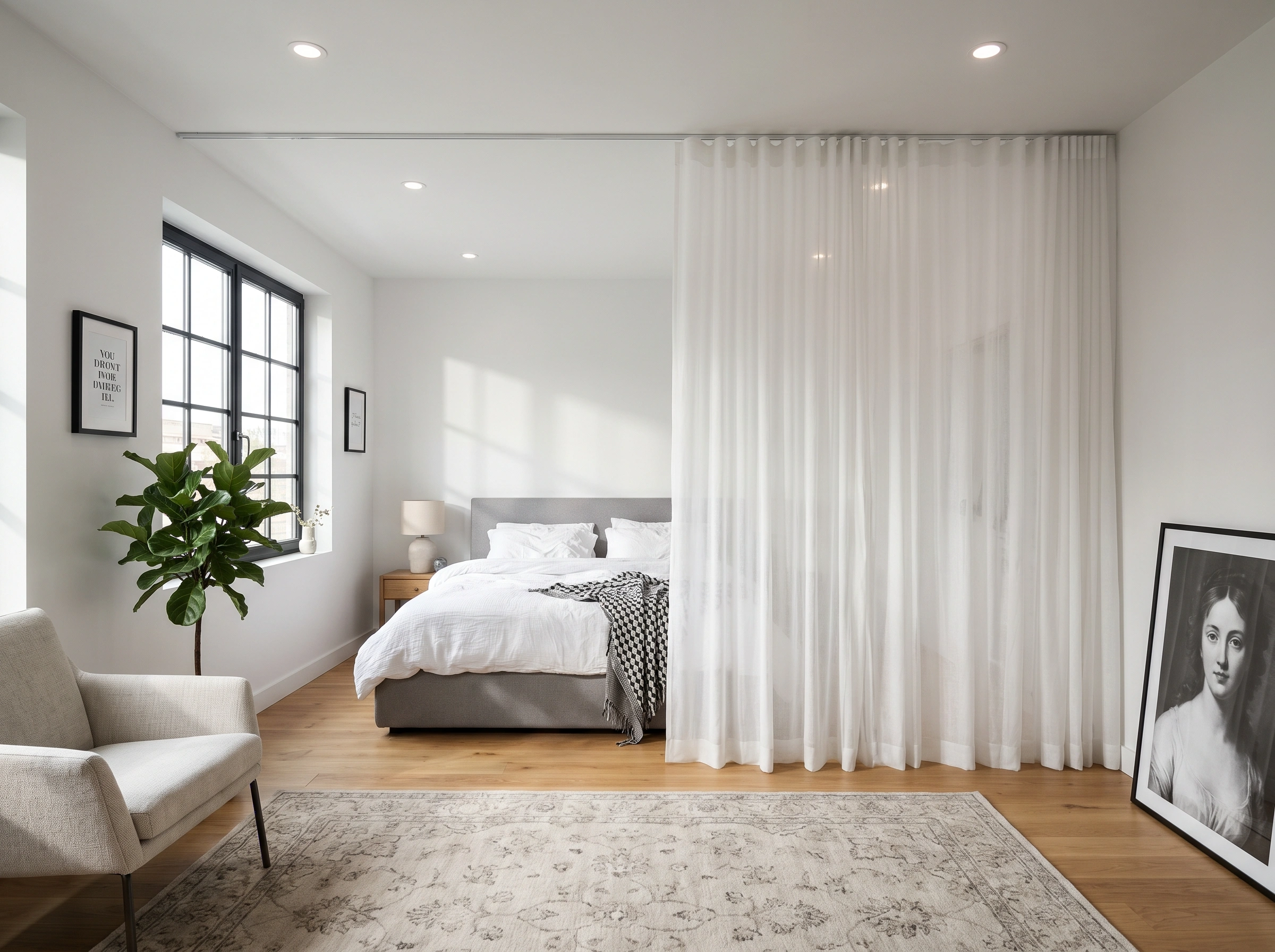 Studio Apartment Divider Ideas That Are Perfect for Renters