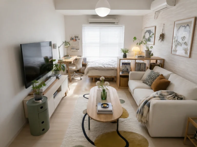 17 Studio Apartment Home Office Ideas Without Sacrificing Living Space