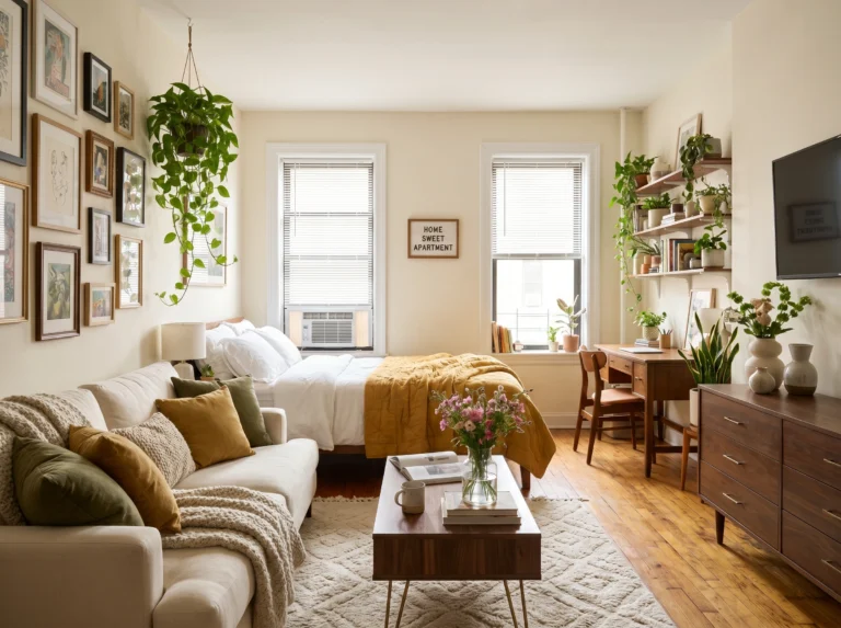 Studio Apartment Ideas That Balance Beauty and Function