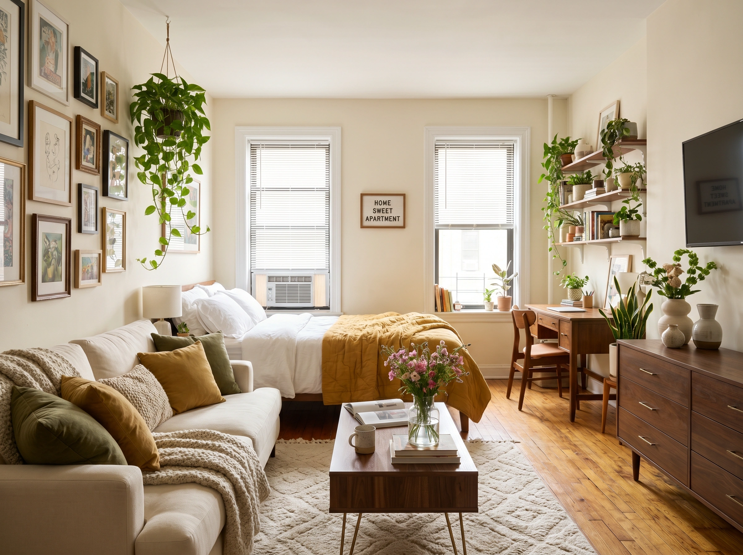Studio Apartment Ideas That Balance Beauty and Function