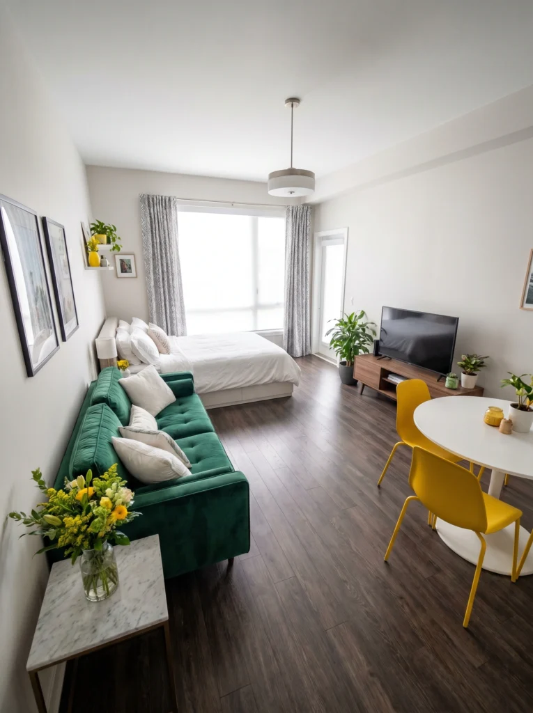 Modern Studio Apartment Bedroom Ideas