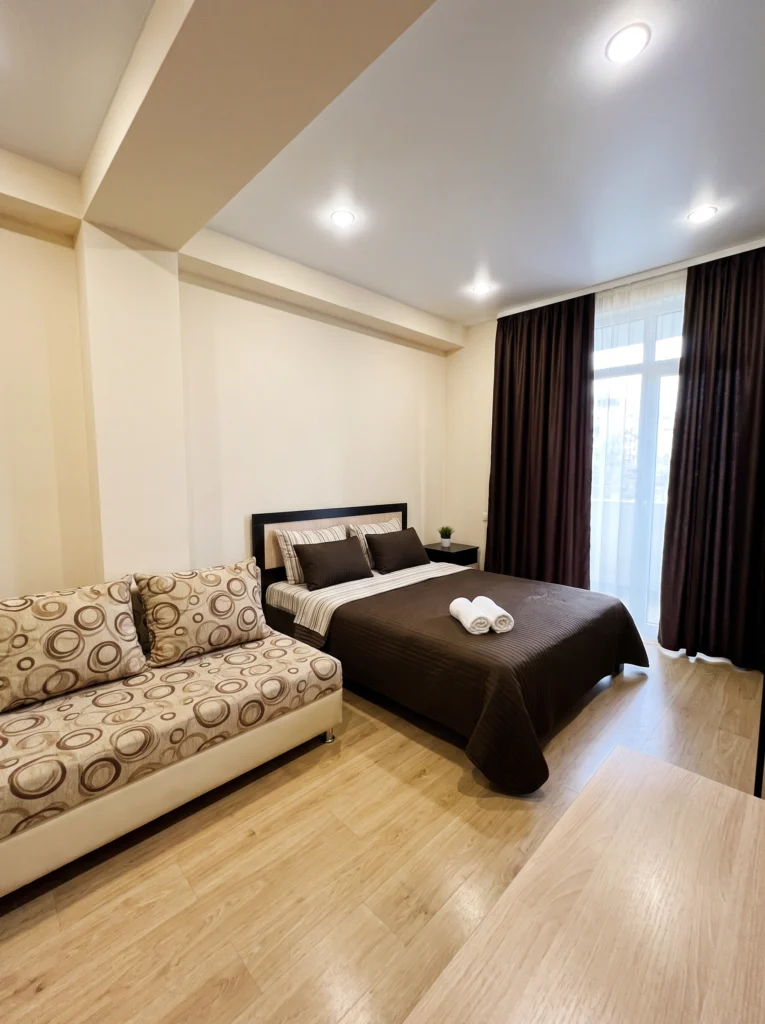 Living in a Studio Apartment Here's How to Pick a Sofa Color
