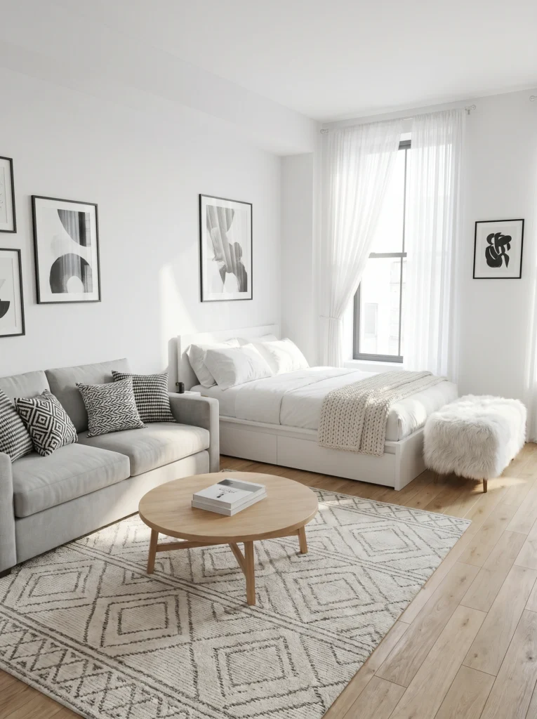  Cozy Studio Apartment Color Palette Ideas
