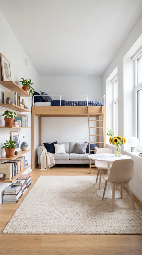 Cute Studio Apartment Deco Ideas