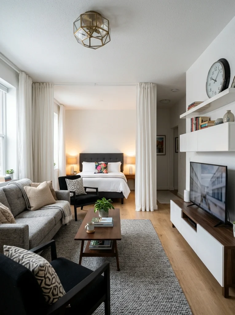 Living in a Studio Apartment? Here's How to Pick a Rug Color