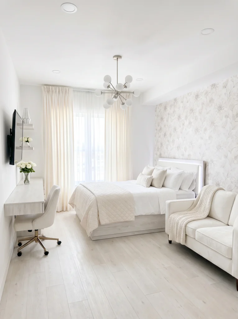 Studio Bed And Couch Layout Ideas