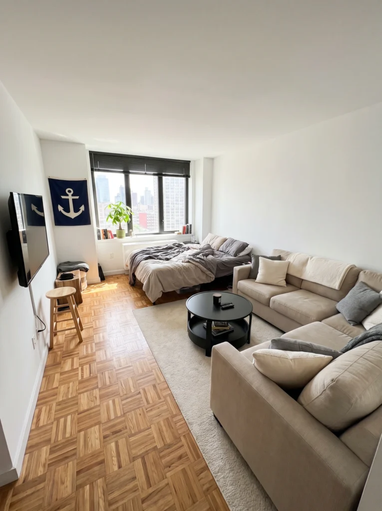 Bedroom Living Room Combo Ideas for a Studio Apartment