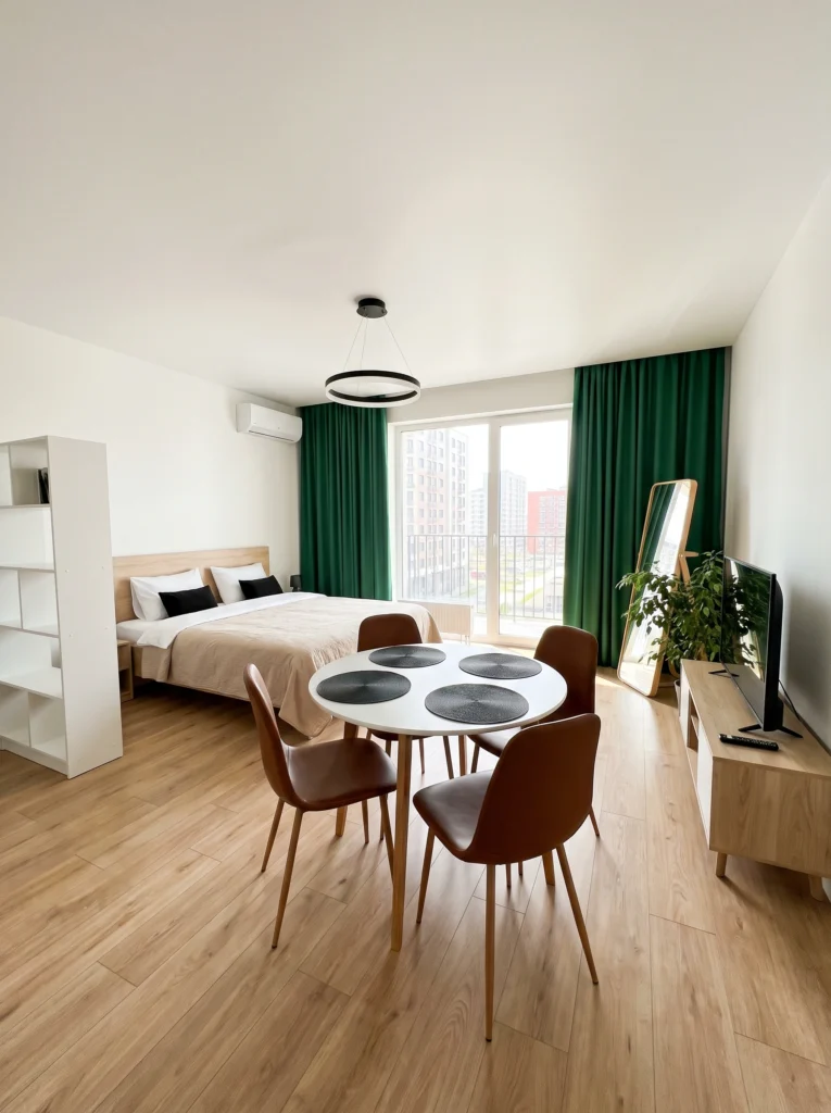 Studio Apartment Look Less Cluttered
