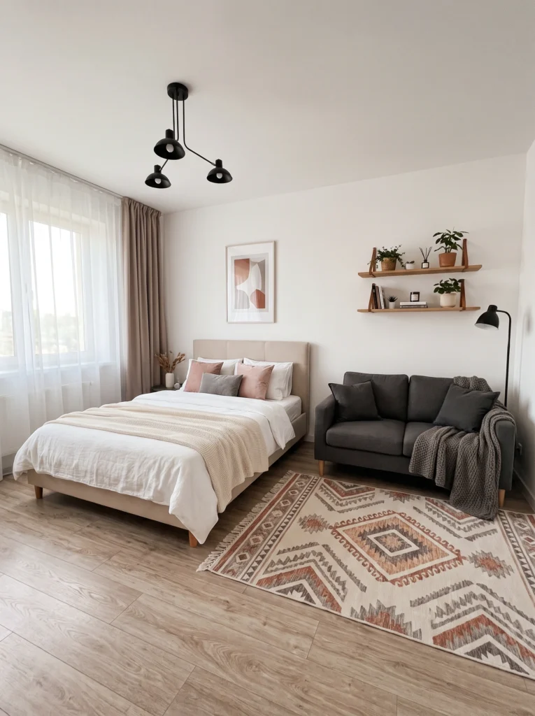  Studio Apartment Ideas for Feeling Comfortable in Your Space