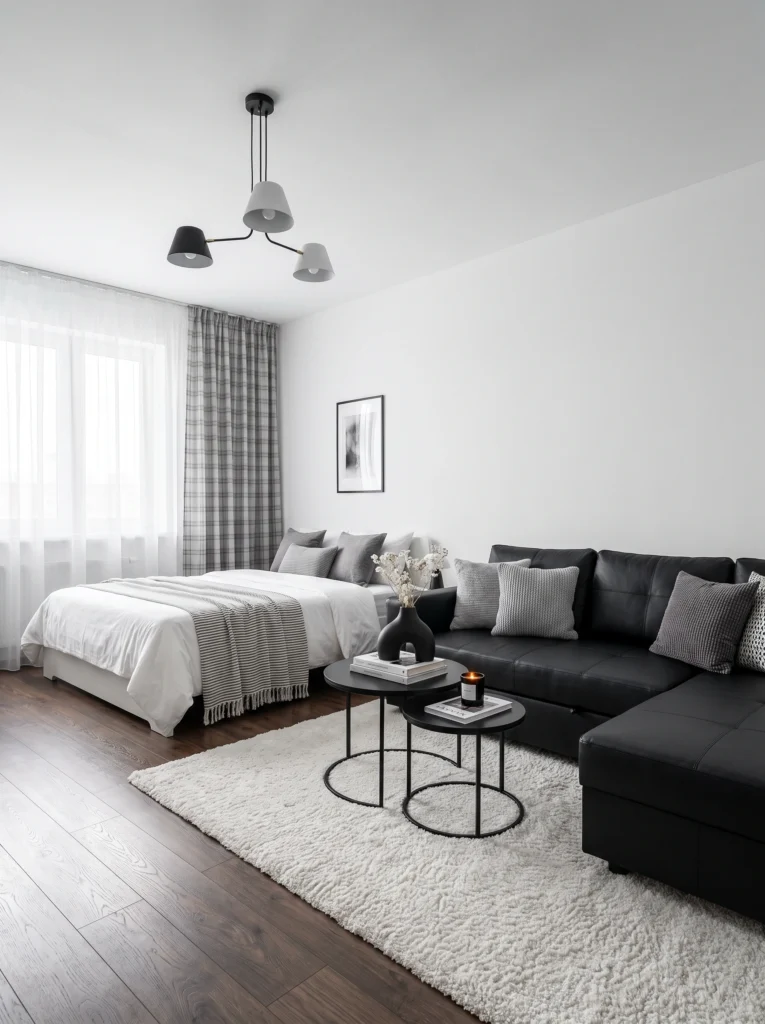 Bedroom Living Room Combo Ideas for a Studio Apartment