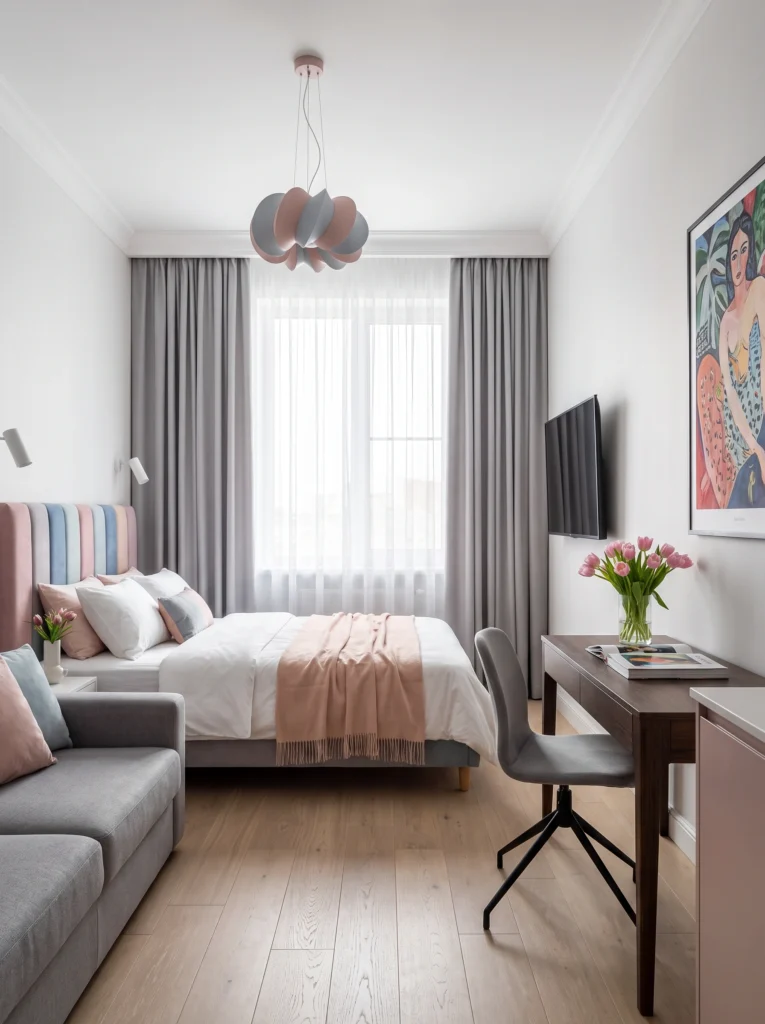 Beautiful Studio Apartment Interior Design Ideas for Small Spaces