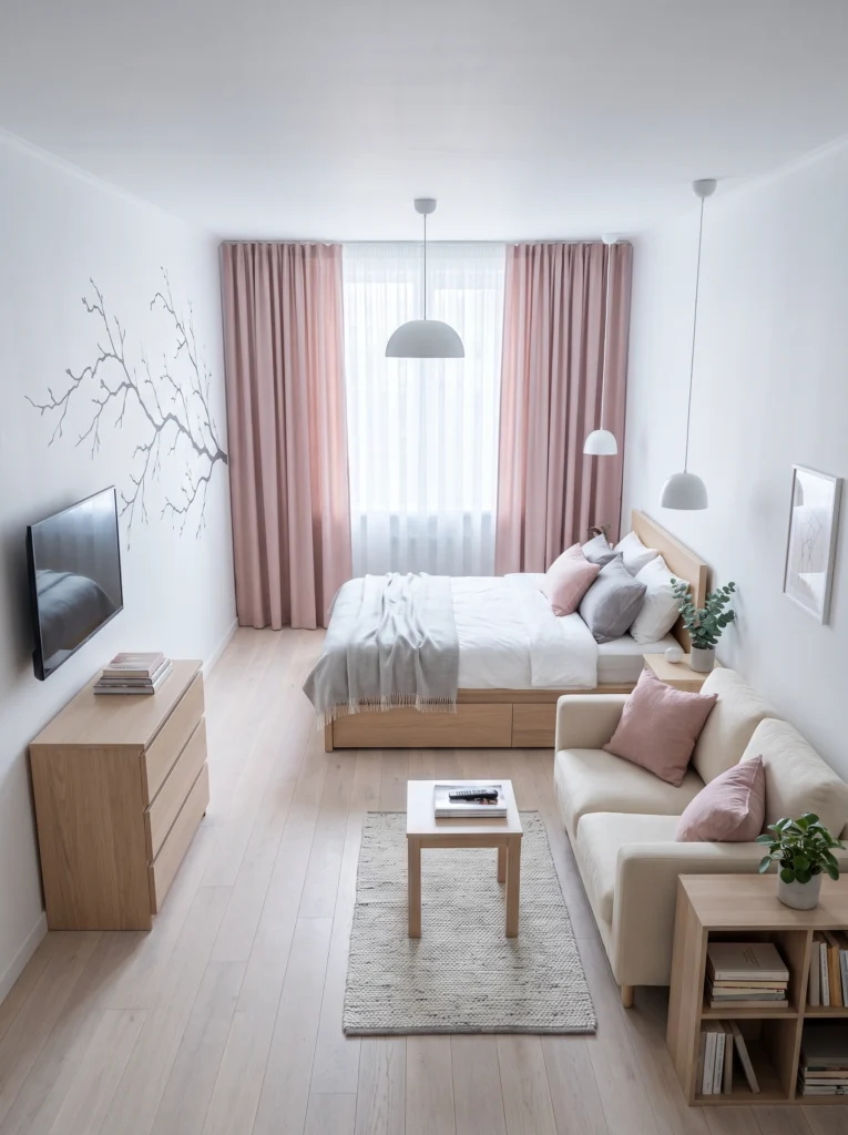 Cozy Color Palette Ideas for Anyone Living in a Studio Apartment