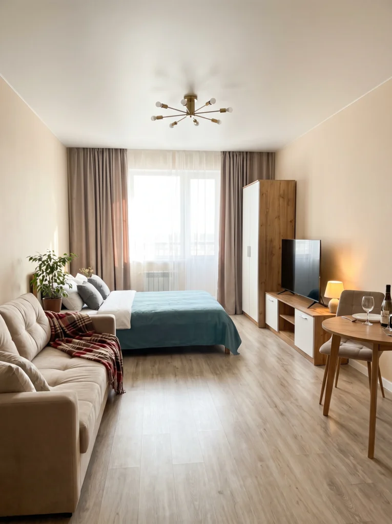 Bedroom Living Room Combo Ideas for a Studio Apartment