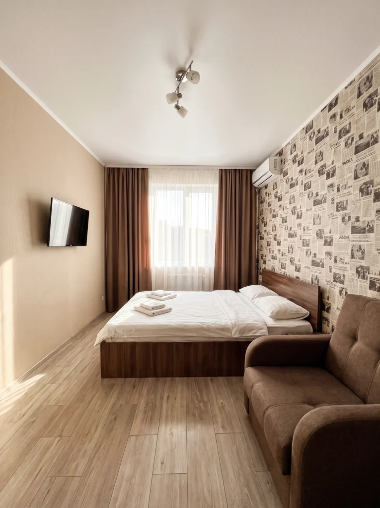 Cozy Studio Apartment Ideas When You Can't Separate the Bed