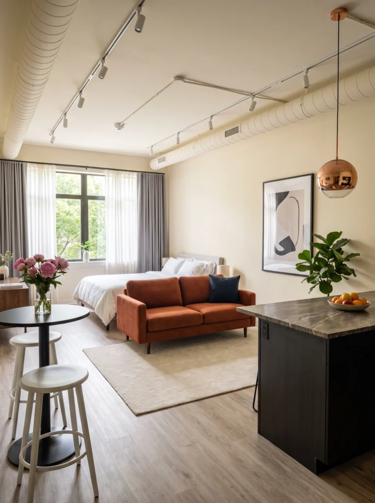 Bedroom Living Room Combo Ideas for a Studio Apartment