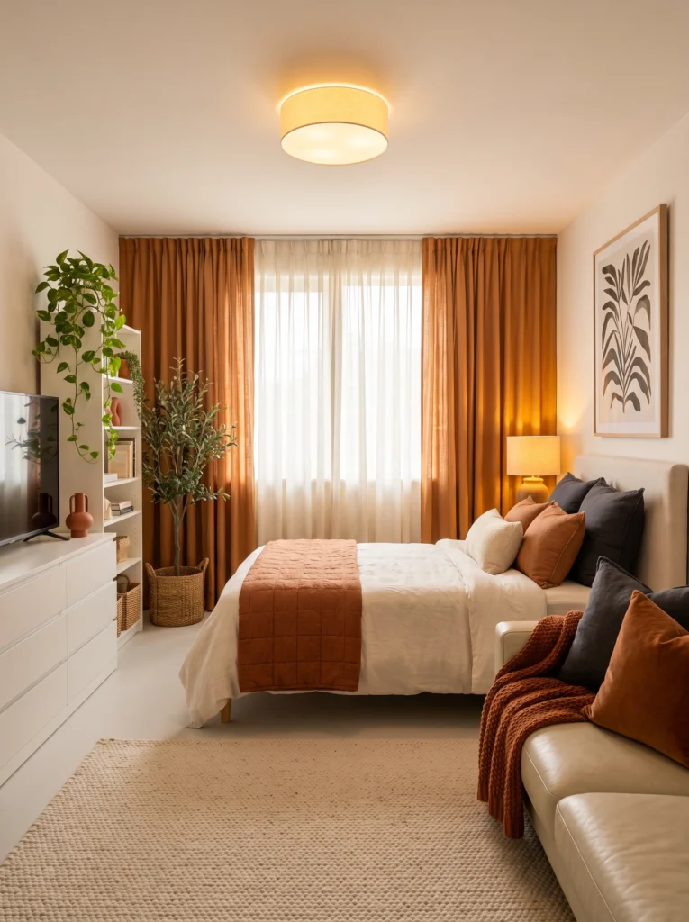 Studio Apartment Look Less Cluttered