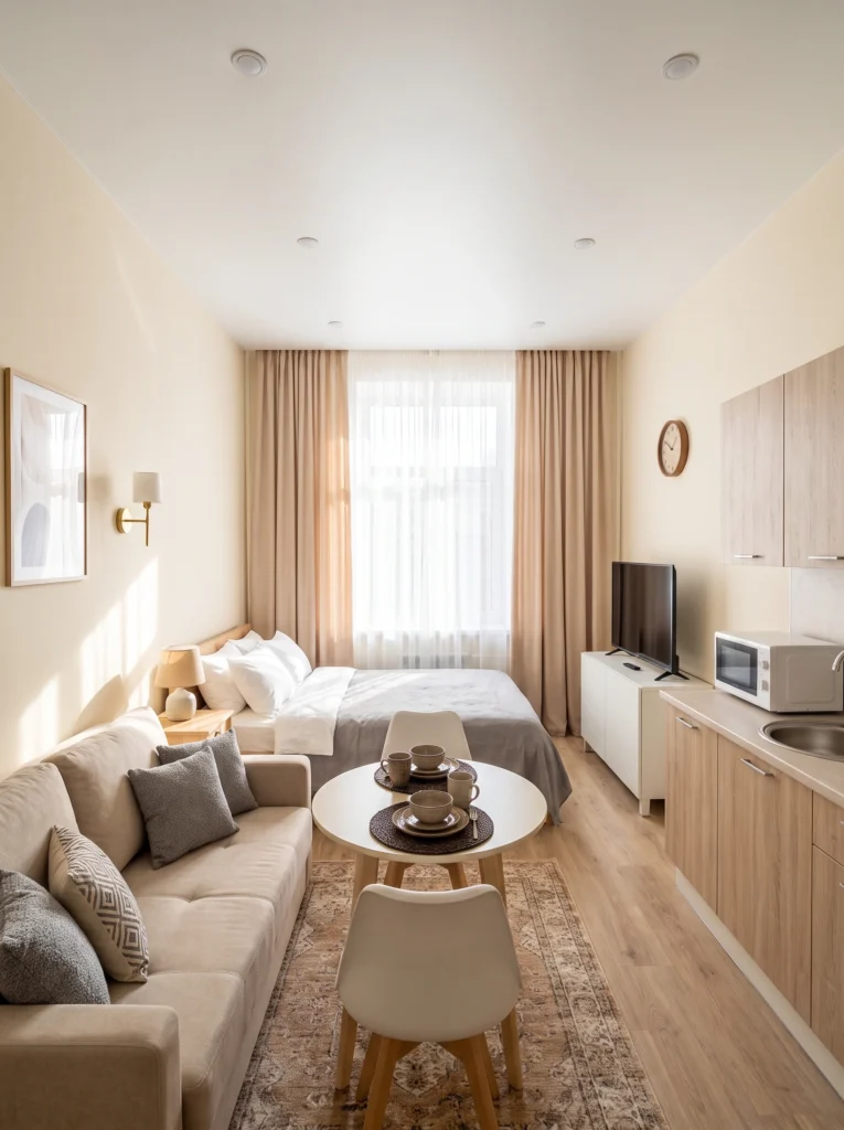 Studio Apartment Ideas for First-Time City Movers