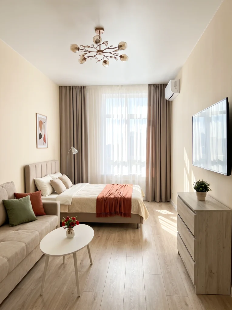  Minimalist Studio Apartment Bedroom Ideas