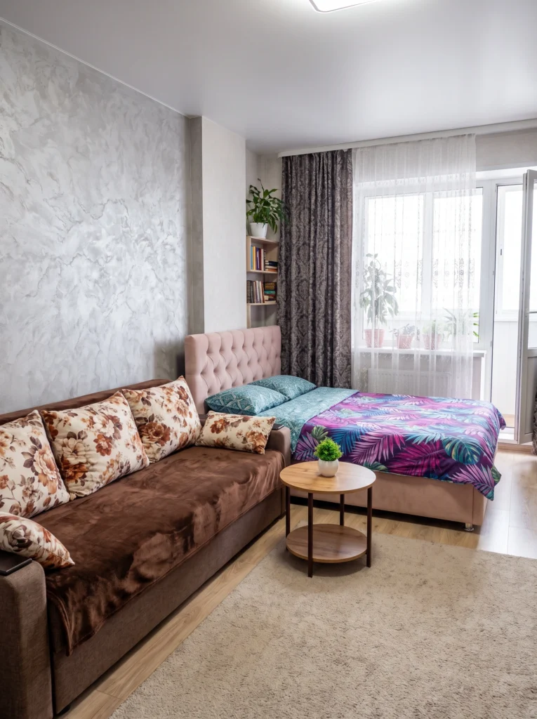 One Bedroom Apartment Ideas for a Calm, Relaxing Vibe