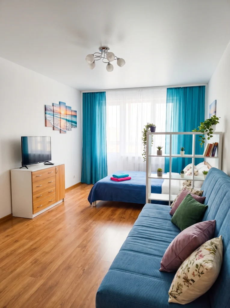 Studio Apartment Layouts With One Window
