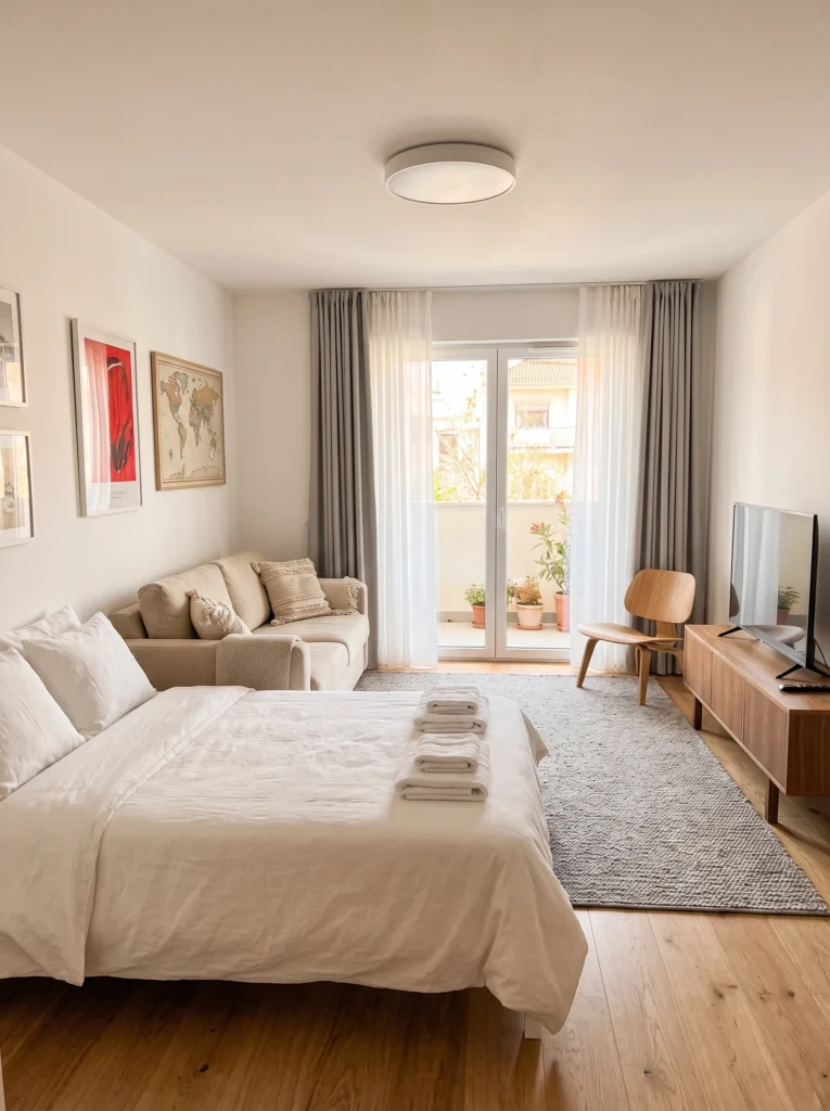 Beautiful Studio Apartment Interior Design Ideas for Small Spaces
