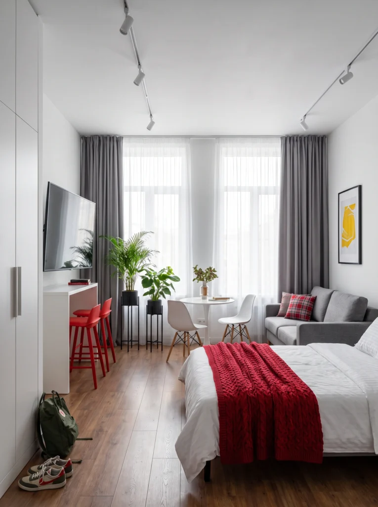 Cute Studio Apartment Deco Ideas