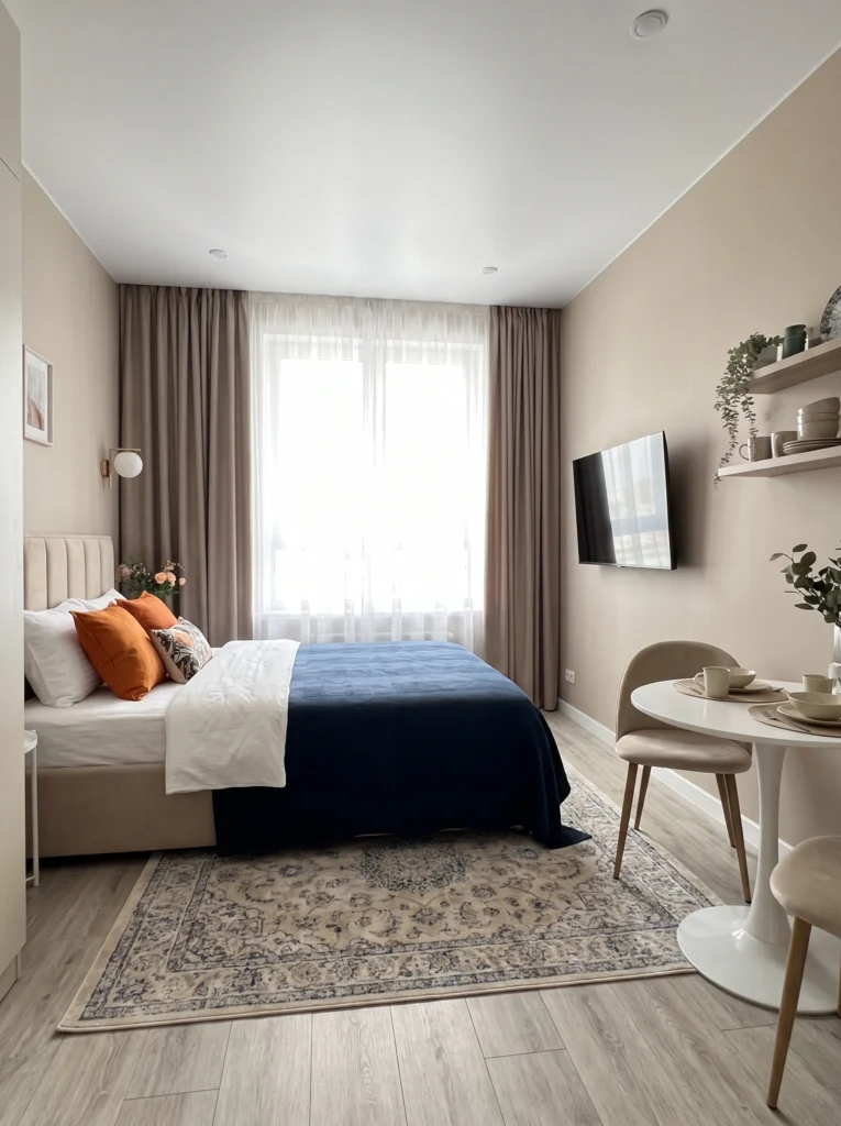 Studio Apartment Ideas for Living Simplicity