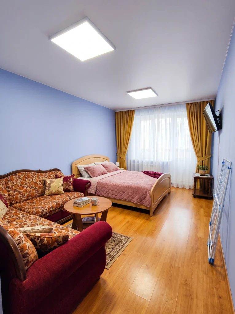 Studio Bed And Couch Layout Ideas
