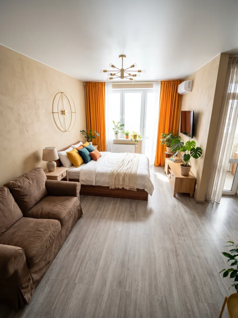 Sofa Color Ideas for Anyone Living in a Studio Apartment
