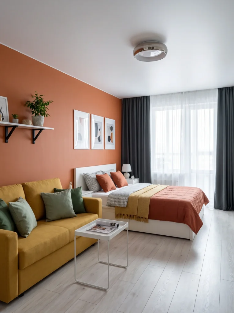 Studio Apartment Look Less Cluttered