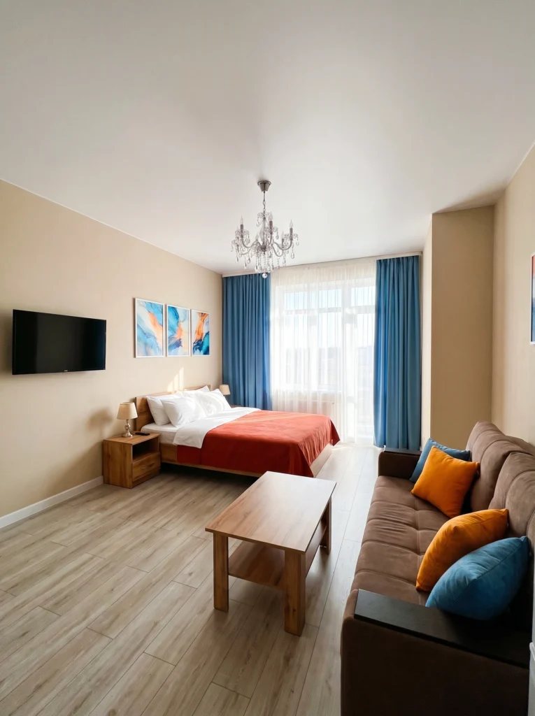Living in a Studio Apartment Here's How to Style Your Wall Art