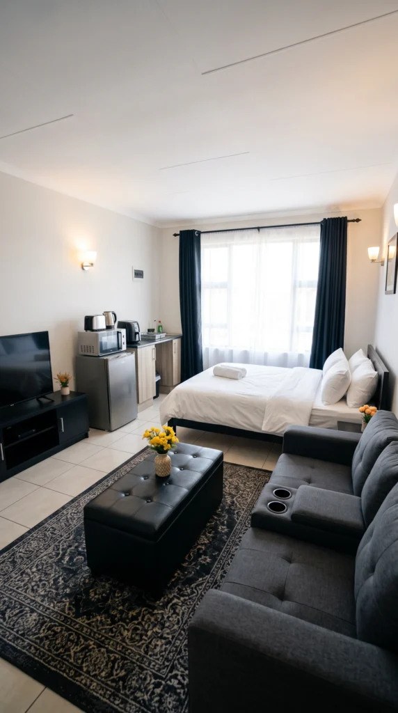 Modern Studio Apartment Layout Ideas