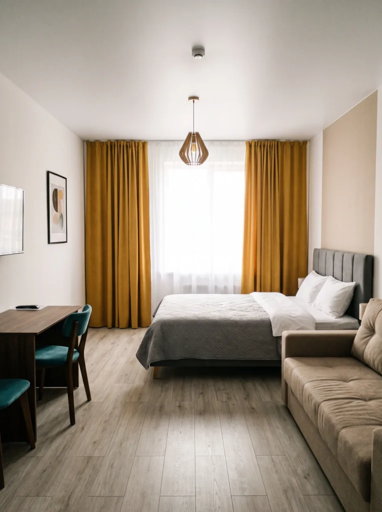 Studio Apartment Ideas for First-Time City Movers