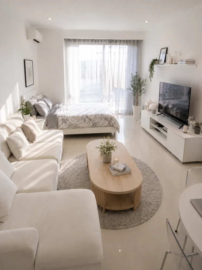 Cozy Studio Apartment Bedroom Ideas